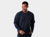 Trek Oberteil Trek Quilted Crewneck L Dark Navy