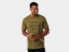 Trek Oberteil Trek Bicycle Tonal T-Shirt M Olive