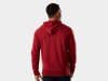 Trek Oberteil Trek Fun Badge Full Zip Hoodie L Dark Red