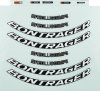 Bontrager Decal Bontrager Aeolus Comp Anthracite/White Front